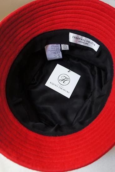 [ KIJIMA TAKAYUKI ] 202815 ANGORA WOOL SHAGGY BUCKET HAT 