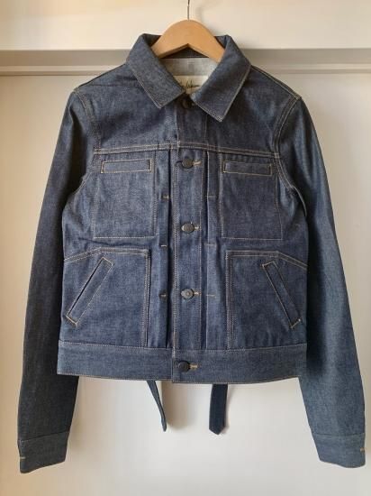 JUN MIKAMI ] DENIM JACKET RAW - lancah
