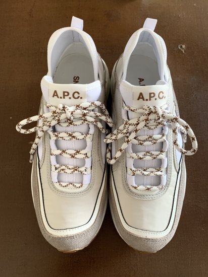 A.P.C. SNEAKERS ( FRANCE ) RUN AROUND -lancah