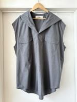 [ JUN MIKAMI ] HOOD NO SLEEVE SHIRT