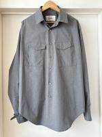 [ JUN MIKAMI ] PACTH POCKET L/S SHIRT