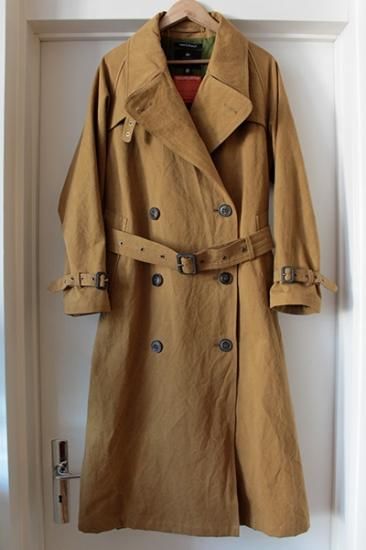 Nigel Cabourn Women ( ENGLAND ) WW1 TRENCH COAT -lancah