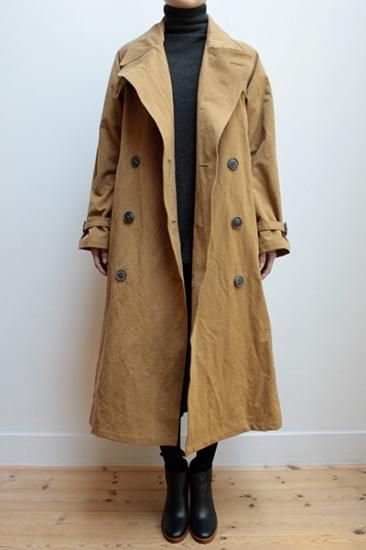 Nigel Cabourn Women ( ENGLAND ) WW1 TRENCH COAT - lancah