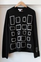 COMME des GARCONS SHIRT ( FRANCE ) FP-N503 ABSTRACT INTARSIA KNIT 