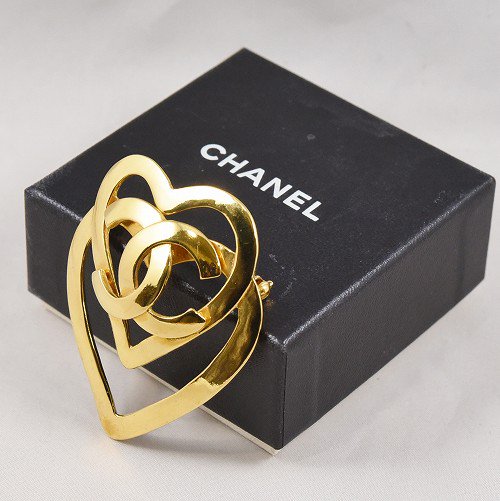 中古】【非常に良い】CHANEL Vintage シャネル ヴィンテージ ハート形