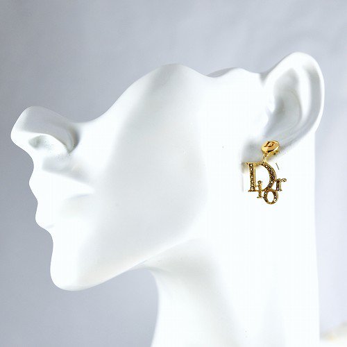 Dior ヴィンテージ ピアス | 中古品 - 世界のアクセサリー通販 ルマリエ（Lemarie） | ブローチ、ネックレス、ピアス 、イヤリング、ブレスレット、リングなど品揃え豊富！