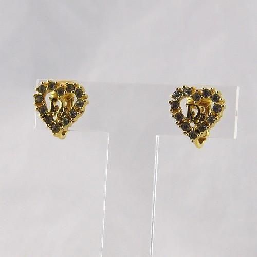 Dior ヴィンテージ ハートイヤリング | 中古・非常に良い - 世界の