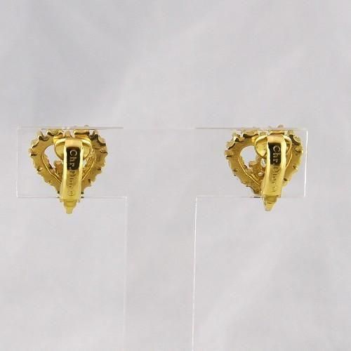 Dior ヴィンテージ ハートイヤリング | 中古・非常に良い - 世界の