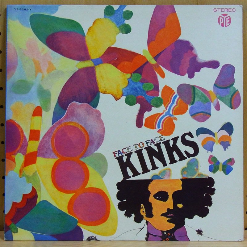 UKorg MONO LP☆THE KINKS / FACE TO FACE UKオリジナル盤 PYE NPL