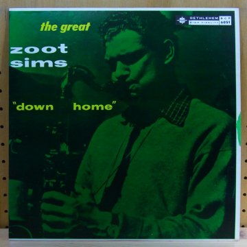 ZOOT SIMS / DOWN HOME - タイム | TIMERECORDS 中古レコード・CD・DVD ...
