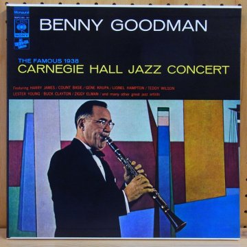 BENNY GOODMAN ベニー・グッドマン / CARNEGIE HALL JAZZ CONCERT - タイム | TIMERECORDS　 中古レコード・CD・DVDショップ