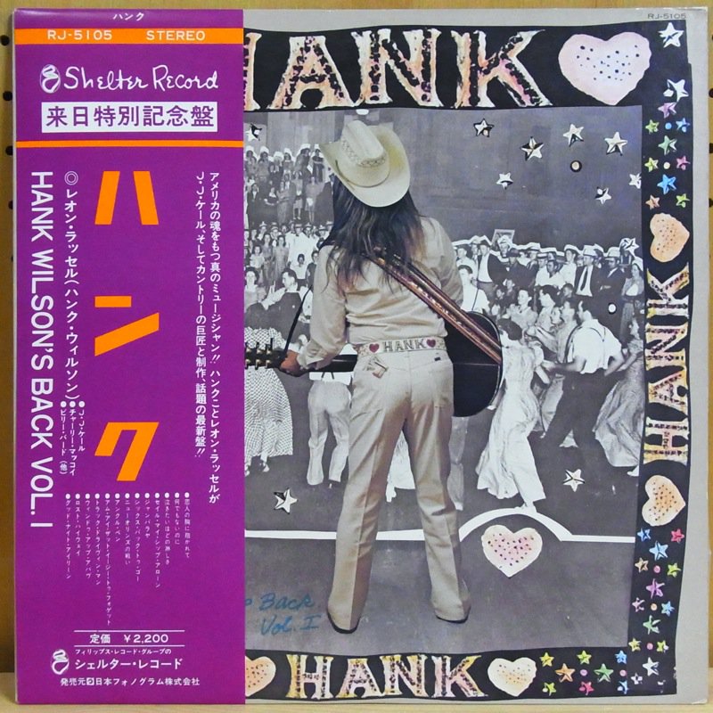 LEON RUSSELL レオン・ラッセル/ HANK WILSON'S BACK VOL. 1 ハンク