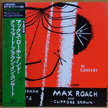 MAX ROACH AND CLIFFORD BROWN / IN CONCERT イン・コンサート - タイム | TIMERECORDS  中古レコード・CD・DVDショップ