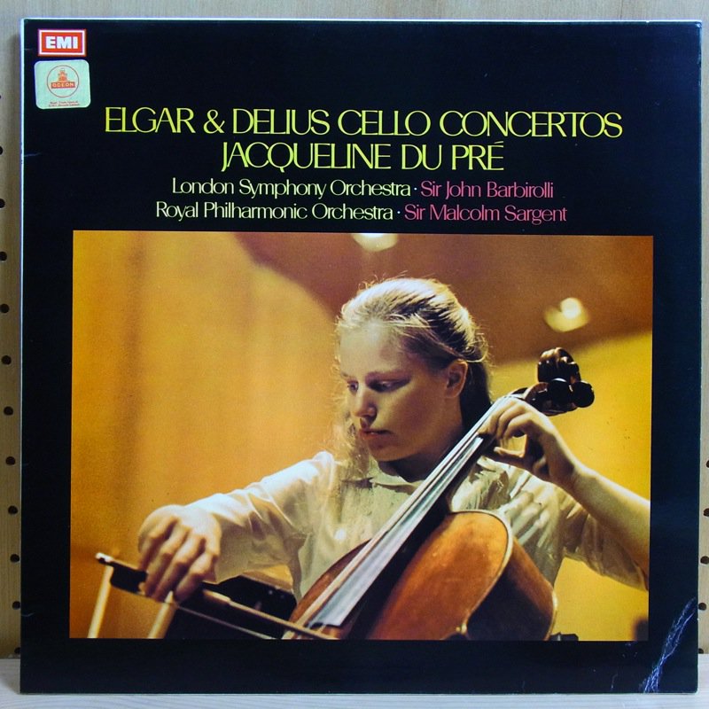 ELGAR AND DELIUS CELLO CONCERTOS / JACQUELINE DU PRE - BARBIROLLI