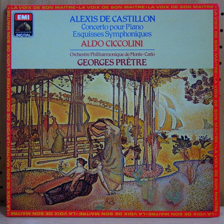 CASTILLON : CONCERTO POUR PIANO / ALDO CICCOLINI - GEORGES PRETRE - タイム |  TIMERECORDS　中古レコード・CD・DVDショップ