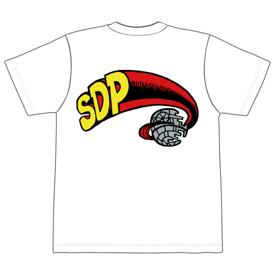 SDP2090ロゴ キッズTシャツ　ホワイト - メロディフェア