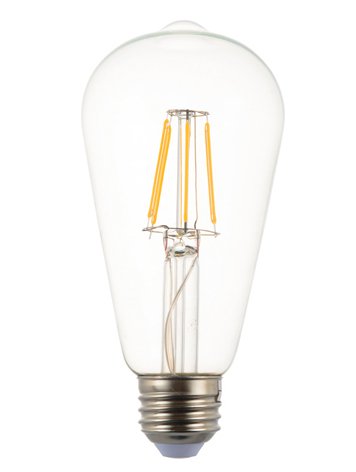 E26 LED電球：LED SWAN BULB EDISON エジソン球
