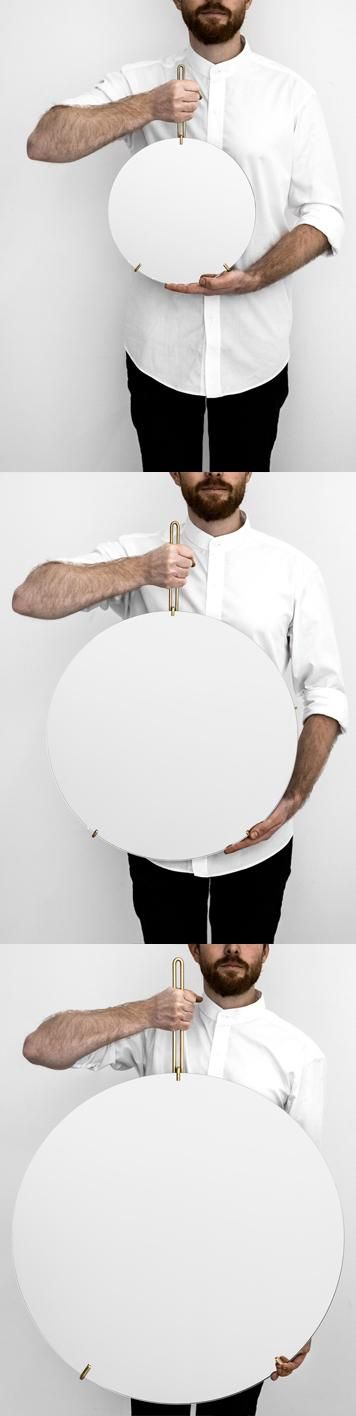 MOEBE WALL MIRROR Brass:ムーベ ウォールミラー ブラス 真鍮 MOEBE WALL MIRROR Brass:ムーベ ウォールミラー ブラス 真鍮