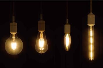 E26 調光器対応 LED電球:LED SWAN BULB DIMMER EDISON エジソン球