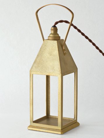 FUTAGAMI フタガミ：真鍮ランタンランプ テーブルランプ フロアランプ 置き形