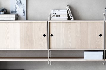 string shelf system cabinet：ストリング シェルフシステム キャビネット