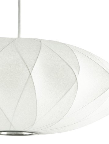 NELSON BUBBLE LAMP / NELSON CRISSCROSS BUBBLE PENDANT SAUCER