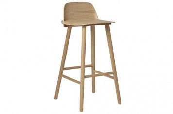 北欧デザイン MUUTO NERD BAR STOOL H75：ムート ナード バースツール 75cm