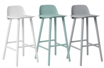 北欧デザイン MUUTO NERD BAR STOOL H75：ムート ナード バースツール 75cm