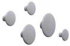 フック muuto the dots風 5点セット 北欧　ブラック MUUTO ムート The Dots Metal ドッツ メタル M-サイズ※1個づつ