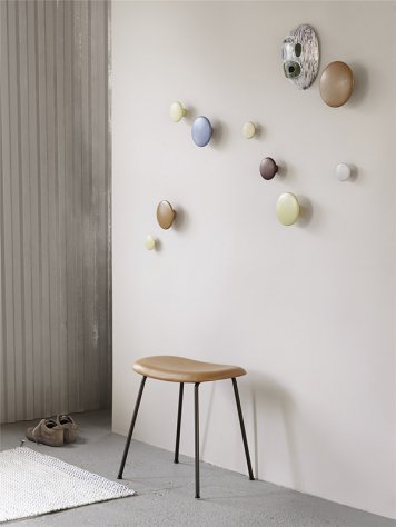 muuto THE Dots Coat Hooks Midnight Blue：北欧デザイン ムート ザ・ドッツ コートフック 壁付けフック