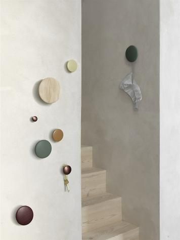 muuto THE Dots Coat Hooks Mustard：北欧デザイン ムート ザ・ドッツ