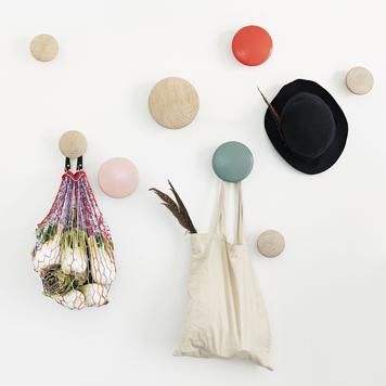 muuto THE Dots Coat Hooks Petroleum：北欧デザイン ムート ザ