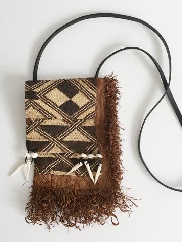 COUNTER POINT カウンターポイント　クバ布　ショルダーバッグ COUNTER POINT KUBA SHOLDER BAG：カウンターポイント