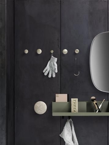 Muuto The Dots Coat Hooks Metal Aluminum Set：ムート ドッツ コートフック メタル アルミニウム