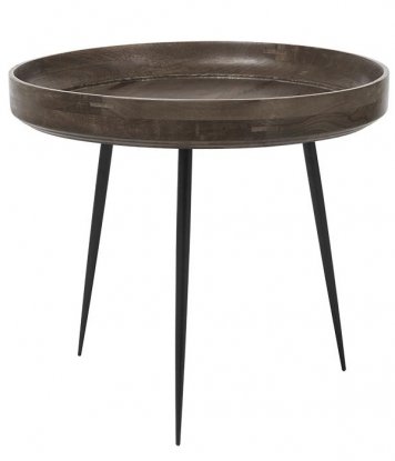 Mater Bowl Table Mango Wood Sirka Grey：メーター ボールテーブル シルカ グレー