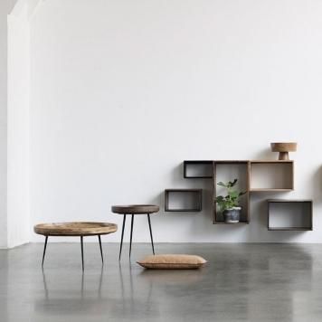 Mater Bowl Table Mango Wood Sirka Grey：メーター ボール