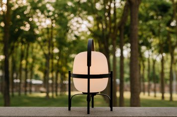 Santa&Cole Cestita Alubat BLACK FLOOR LAMP / TABLE LAMP：サンタ