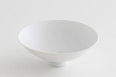 【新品未使用】水野幸一　白磁ボウル　小鉢　5個セット 水野幸一 みずのこういち