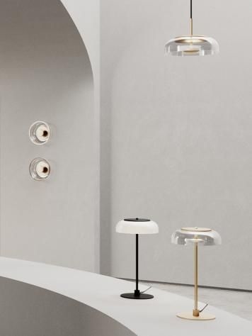 NUURA BLOSSI TABLE LAMP BLACK：ヌーラ ブロシ テーブルランプ