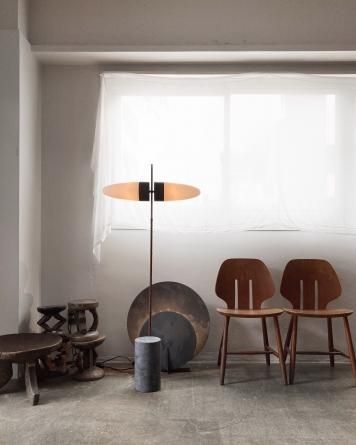 101 COPENHAGEN Bull Floor Lamp Oxidised ：ワンオーワン