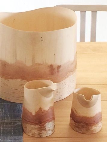 白樺 ワインクーラー:シラカバ無垢材の酒器 白樺 ワインクーラー:シラカバ無垢材の酒器
