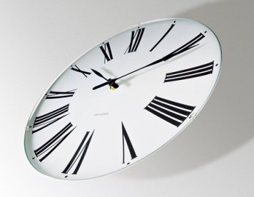 Arne Jacobsen Wall Clock Roman：アルネ・ヤコブセン ウォールクロック ローマン 時計