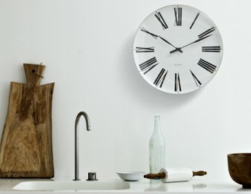 Arne Jacobsen Wall Clock Roman：アルネ・ヤコブセン ウォール ...