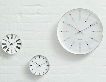 Arne Jacobsen Wall Clock Roman：アルネ・ヤコブセン ウォール