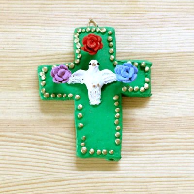 メキシコ 十字架アギラールトリS（グリーンA）