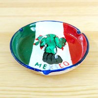 メキシコ 陶器灰皿ソンブレロサボテンM（B）