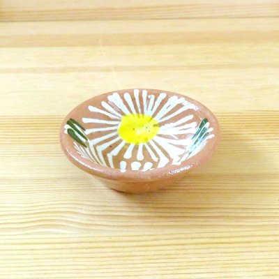 メキシコ 陶器絵皿アツォンパS（A）[7cm]