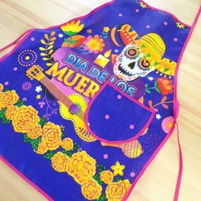 メキシコ エプロン ガイコツ(N)