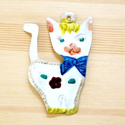 <img class='new_mark_img1' src='https://img.shop-pro.jp/img/new/icons57.gif' style='border:none;display:inline;margin:0px;padding:0px;width:auto;' />メキシコ ブリキオーナメント ネコ(A)
