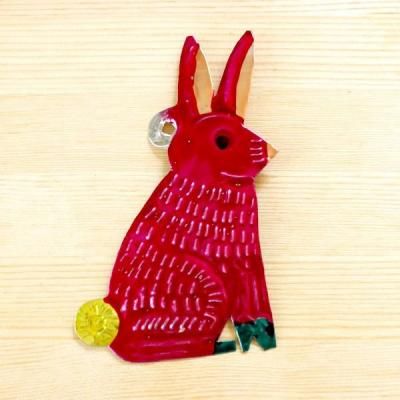 <img class='new_mark_img1' src='https://img.shop-pro.jp/img/new/icons57.gif' style='border:none;display:inline;margin:0px;padding:0px;width:auto;' />メキシコ ブリキオーナメント ウサギ